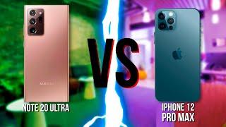 iPhone 12 Pro Max ПРОТИВ Samsung Galaxy Note 20 Ultra! Сравнение и обзор