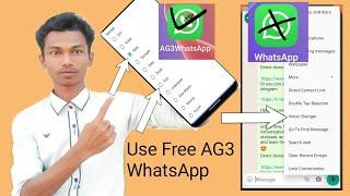 How to use free AG3 WhatsApp #RohingyaYounus460