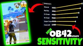 ob42 update sensitivity | ob42 update free fire headshot setting | ob42 update free fire sensitivity