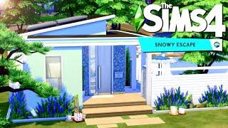 STUDIO TINY HOME // The Sims 4: Snowy Escape // Speed Build (No CC)