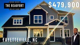 McKee Homes  | 4 Bedrooms | 4 Bath | The Beaufort | Model Home Tour | Elliot Farms