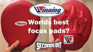 Winning CM-50 Soft Style Punch Mitts Review - Focus Pads Worn By The Best!