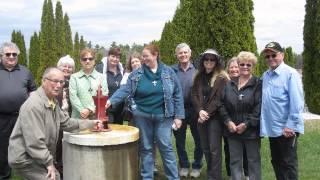 Suzette Standring visit the Cross at Barre MA and John Harty