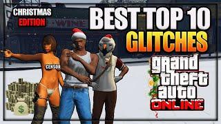 GTA 5 Online - ''TOP 10 BEST WORKING GLITCHES'' 1.70 ( CRAZY Money Glitch, Car Merge Glitch & More.