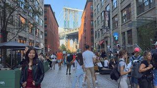 DUMBO & Brooklyn Bridge NYC Autumn Walking Tour | October 2023 Halloween Weekend