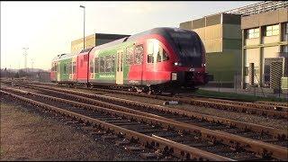 BAHNVERKEHR GLEISDORF STMK. 9.4.2018 RUSHHOUR FRÜH MORGENS