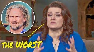 SISTER WIVES Exclusive !! Robyn Brown sd Her & Kody's marriage is THE WORST