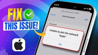 How to Fix WiFi Unable to Join on iPhone After iOS 18 Update | Wifi Won't connect on iPhone