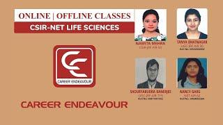 CSIR NET Life Sciences Classes | Career Endeavour