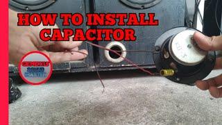 HOW TO INSTALL CAPACITOR ON TWEETER SPEAKER IN PROPER WAY