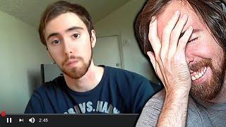 Asmongold Reacts to His First Stream Announcement in 2014͏͏