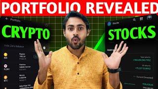 My PORTFOLIO Revealed || Crypto Portfolio vs Stock Market (Share ) || Make Money Crypto