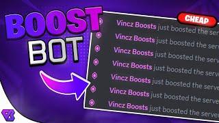 NEW Server Boosting Bot is Insane 2023 | How To Use It