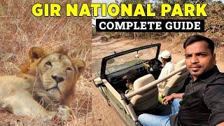 Gir National Park Travel Guide | Gir Lion Jungle Safari Vlog | Sasan Gir | Gir Forest Gujarat