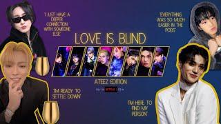 love is blind (ateez edition) | ateez's awkward "blind dates"