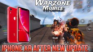 Call of duty warzone mobile on iPhone XR after New UPDATE 2025