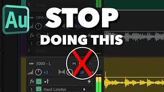 Use Keyboard Shortcuts to Solo (& Mute) Tracks  | Adobe Audition 2023