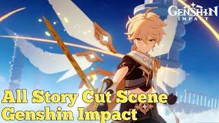 All Version CUTSCENES 1.0 to 4.3  Genshin Impact 1080p60