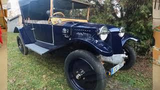 Tatra 11 reborn, 1925, hundred-year-old car assembly.