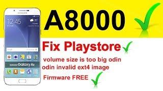 A8000 playstore Fix firmware | A8000 Fix rom volume size is too big invalid ext4 image