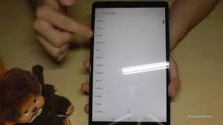 Samsung Galaxy Tab A (2019): How to change the language?