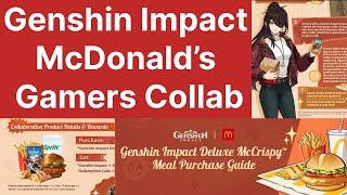 Genshin Impact McDonald’s Gamers Collab, New Meal Code