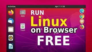 Run The latest ubuntu Linux in your Browser! - No needed to Download