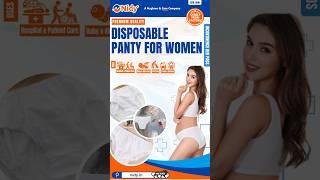  Nidy Disposable Non-Woven Panty for pregnant Women for Spa, Salon, Travel, and Daily Use.@Nidy_in