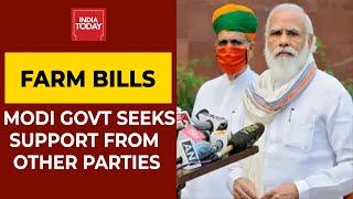 Farm Bills: Modi Govt Reaches Out For Support Ahead Of Rajya Sabha Debate