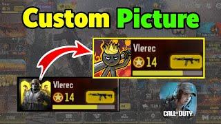 How To Customize Profile Picture in COD Mobile | Fix Profile Image