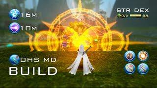 OMD Build Reunion + Cannon (str dex) | Toram Online [トーラム 魔法剣士] #toram #toramonline  #build 1h md