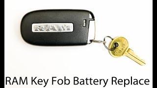 How to change the battery in a RAM 2500 Key Fob