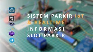 Sistem Parkir IoT & Realtime Informasi Slot Parkir Menggunakan WEB NodeMCU ESP32 #DEMO