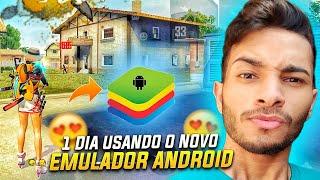 [INCRÍVEL] PRIMEIRO DIA jogando NO NOVO bluestacks mobile DEPOIS DA atualização EMULADOR android