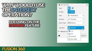 Understanding the Intersect operation inside the Extrude feature