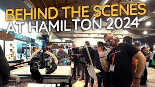 Behind the Scenes at the 2024 Hamilton Woodworking Show: CNC Machines, Router, Prizes, and More!