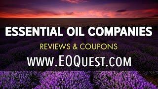 Therapeutic Grade Essential Oil Companies