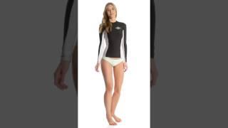 Billabong Women's Surf Dayz Colorblock Long Sleeve Rashguard | SwimOutlet.com