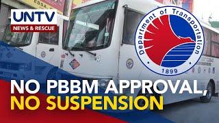 Some senators seek lower amortization for PUV Modernization Program