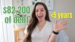 5-Year Debt Free Journey Update | $82,200 IN LESS THAN 5 YEARS!