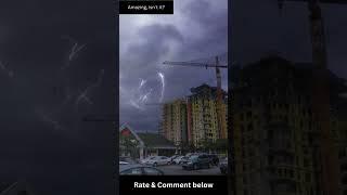 Amazing lightning storm #shorts