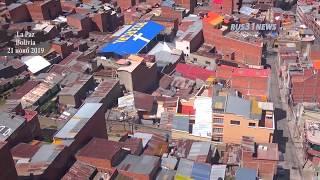 Ситуация в столице Боливии Ла Паз