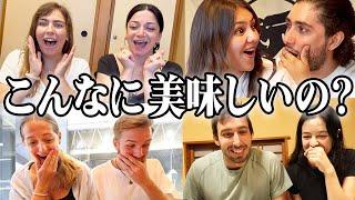 【総集編】人生初の寿司！すき焼き！居酒屋！とんかつ！初来日の外国人が感動の連続！