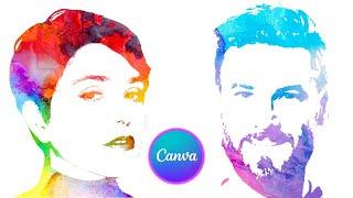 Turn Any Photo into a Watercolor Painting in Canva