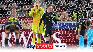 Scotland out of Euro 2024