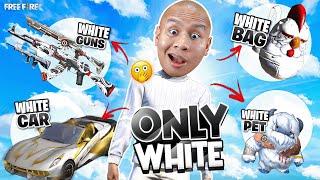 Free Fire But Only White in Solo Vs Squad  Tonde Gamer