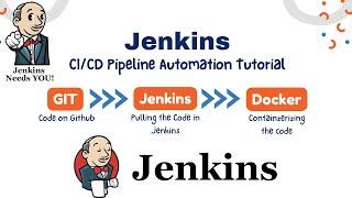 Building a CI/CD Pipeline Through Jenkins, Github & Docker | Deployment Automation | Hindi/Urdu