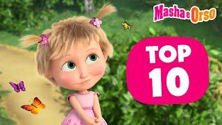  Masha e Orso  Top-10  I migliori 10 episodi primaverili ️ Cartoni animati per bambini 