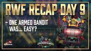 Race to World First Day 9 Recap: One-Armed Bandit down! Two to go!