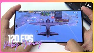 Samsung Galaxy S23 Ultra PUBG Gaming test 2024 | Snapdragon 8 Gen 2, 120Hz Display